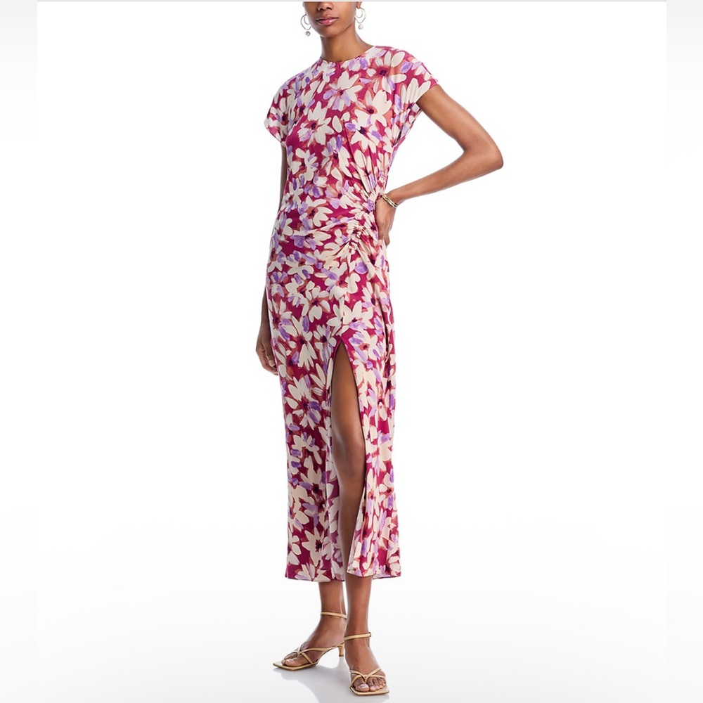 Rails Serenity Silk Dress in
Amaranth, XL